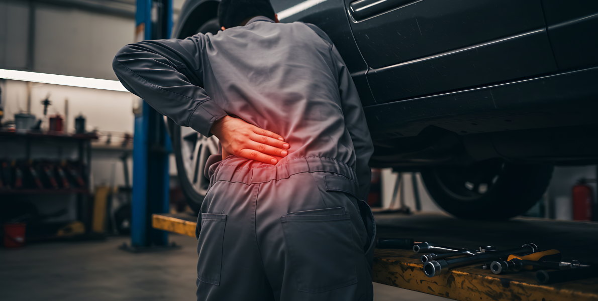 Auto Shop Injuries Back Injury Prevention in Automotive Workshops | MTA WA